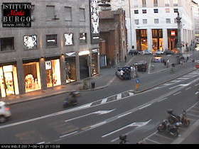 Imagen de vista previa de la cámara web Milan - square San Babila